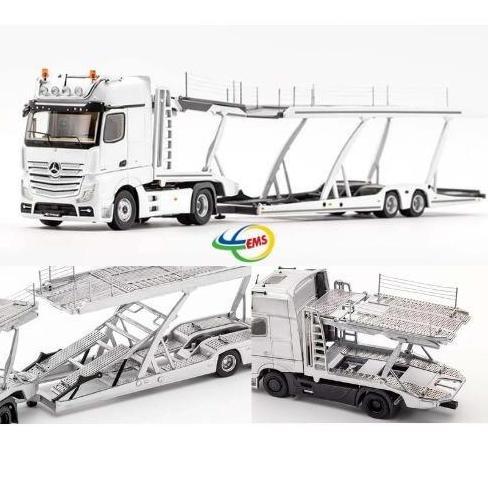KS-069-400 - GCD Mercedes-Benz AMG Actros Auto Transporter White