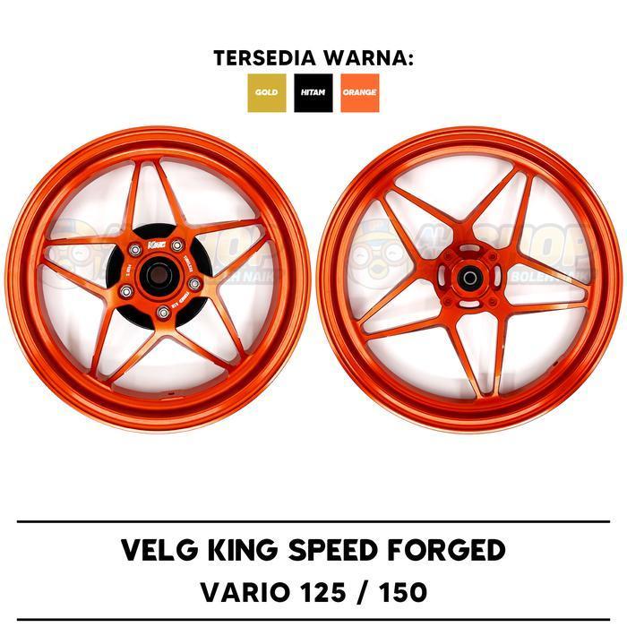 Velg King Speed Vario 125 / 150 KingSpeed Aluminium Forged