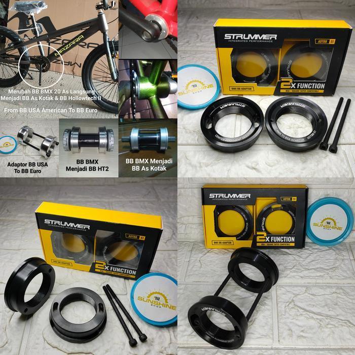 Adaptor BB Sepeda BMX 20 Ke BB As Kotak / HT2 - Adaptor BB USA Ke Euro