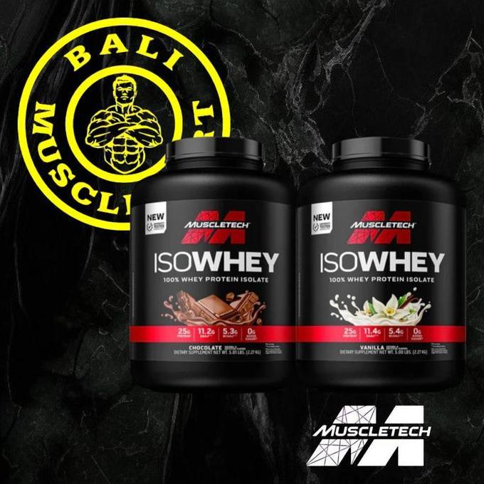 Muscletech Iso Whey 100% Whey Protein Isolate 5lbs