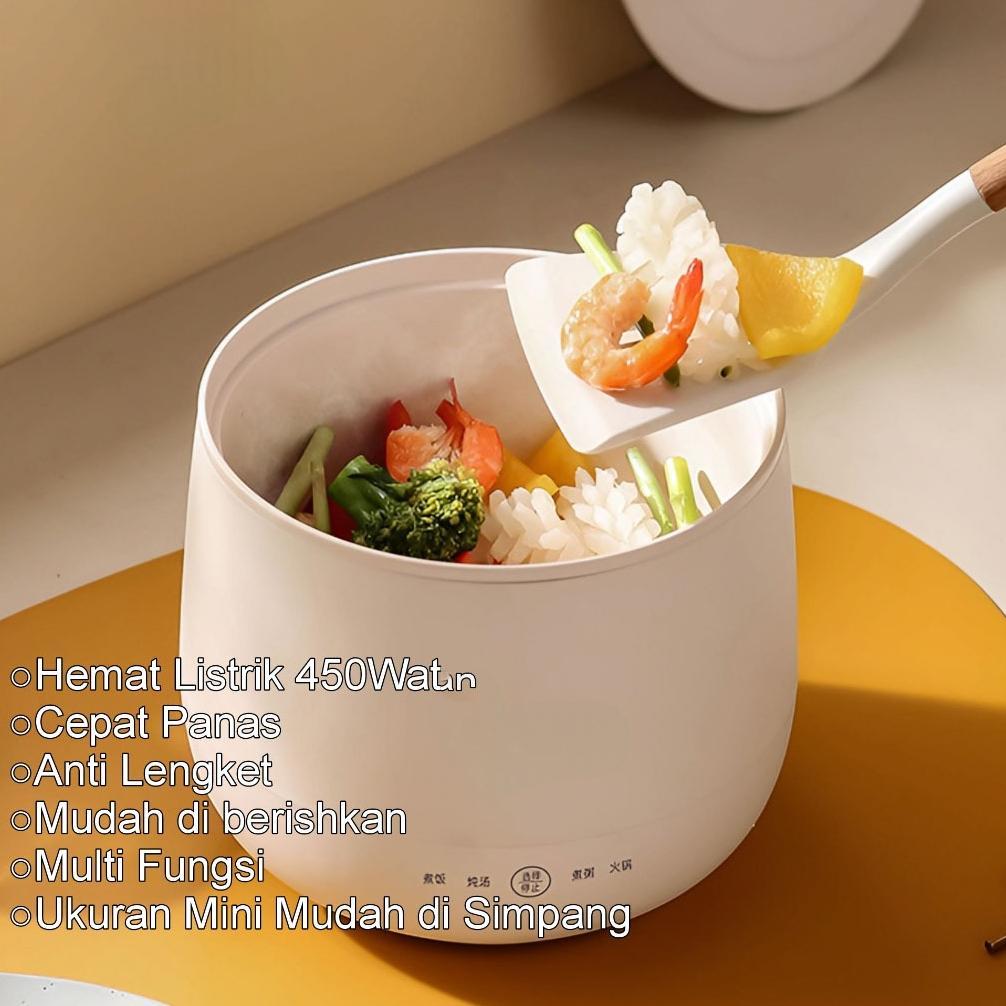 Rm Magic Com Mini 1,8 Liter Anti Lengket Serbaguna Mini Rice Cooker Panci Listrik 450Watt Terbaik