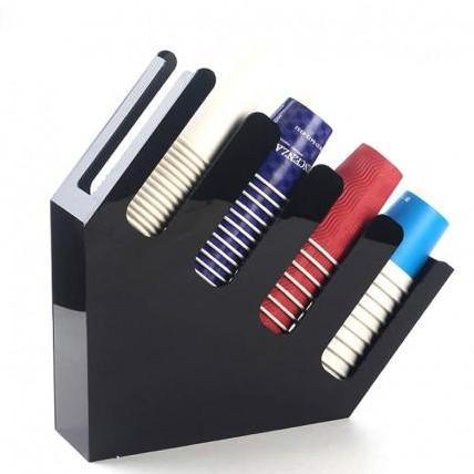 Rak Gelas Plastik 4 Sekat / Rak Akrilik Paper Cup Holder Marunee