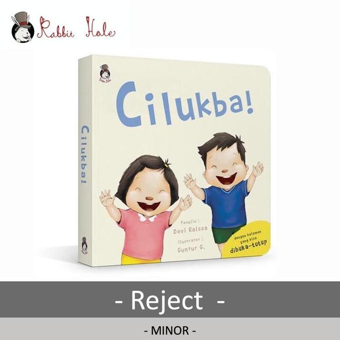 Termurah / Hot Sale Rabbit Hole - Cilukba - Buku Cerita Anak Boardbook Reject Minor Dengan Halaman T