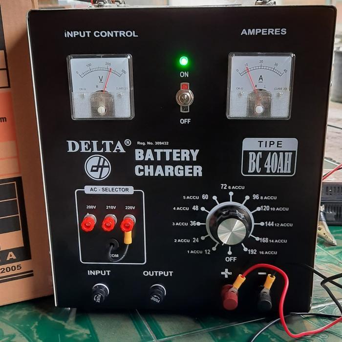 Charger Aki Delta Dt 440C Alat Cas Aki Motor Mobil Original Dan Terpercaya