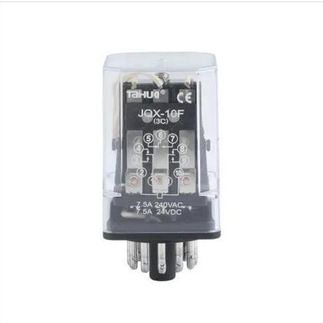 Relay Jqx-10F-3Z Coil Pcb Electromagnetic Relay 3Pdt 11 Pin Coil 24V/220V-Trunyear Ready