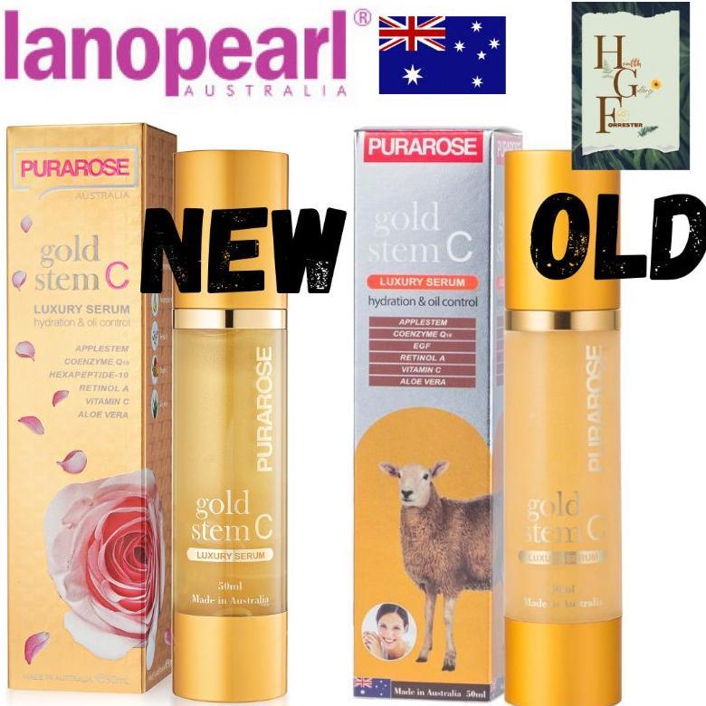 Purarose Gold Serum Stem C Luxury Serum 50ml Australia Lanopearl