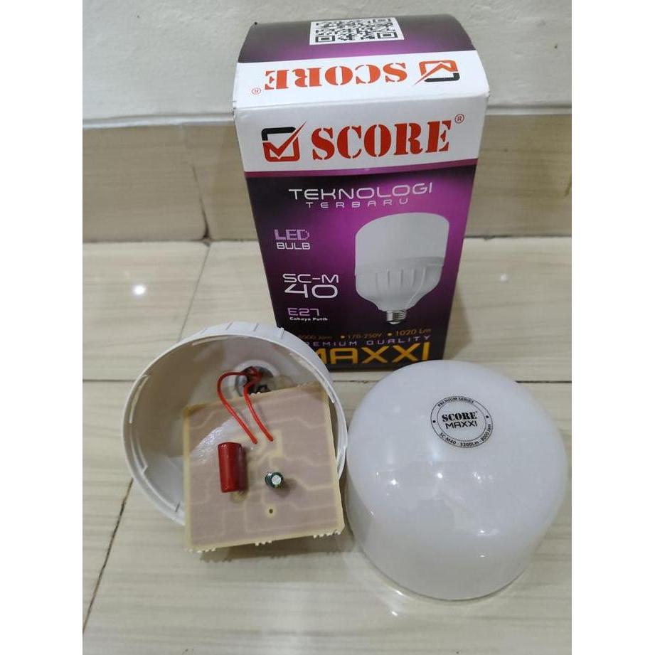 Lightflas- 10 Pcs Lampu Led 50Watt Bohlam Led Score Maxxi