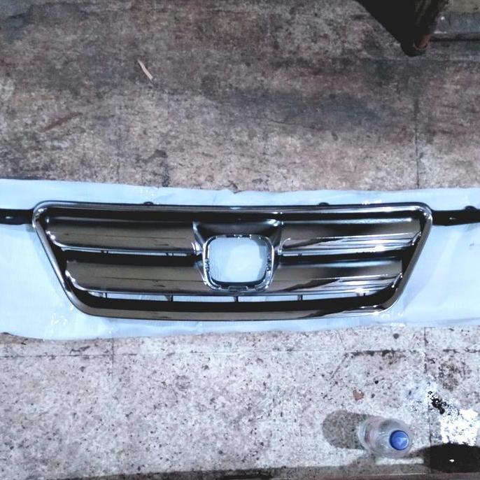 Grille Grill Depan Crv Gen 2 2005-2006 Facelift With List Chrome