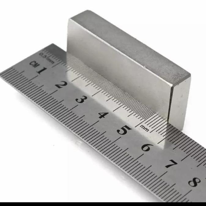 Redmegic- Magnet Neodymium N52 50Mmx25Mmx10Mm 50X25X10Mm