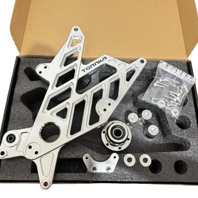 New Swing Arm Full Cnc Tonnka Ptitanium Cnc Pcx150 Cbu/ Pcx160 Cbs Abs Abs Anti Berkarat Kualitas Te