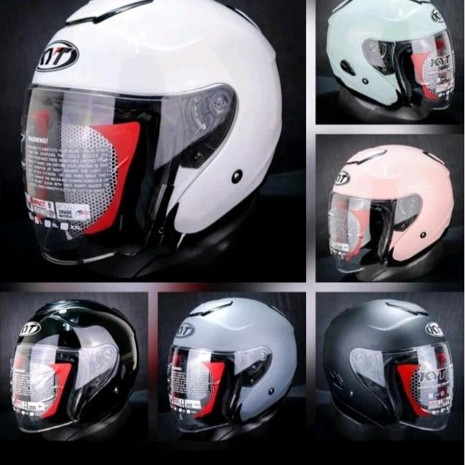 HELM KYT KYOTO R SOLID ORIGINAL | HELM HALF FACE | HELM ORIGINAL KYT KYOTO | MOTORCYCLE
