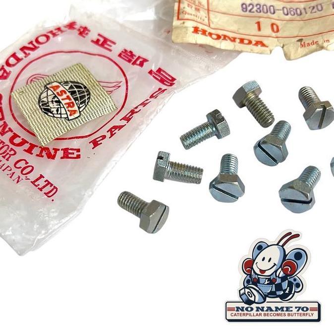 Ready Baut Baud Klem Aki Accu Honda C50 C70 C90 S90 S90Z Original Japan