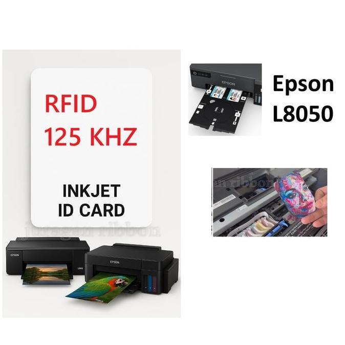 harbunarshop - id card rfid lf 125 khz blank inkjet id card perkotak kartu