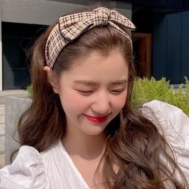 WARUNGSUHAT67 - HANA BIG BOW KOREAN HEADBAND / BANDO BANGKOK BESAR LEBAR / BANDANA KOREA / HEAD BAND