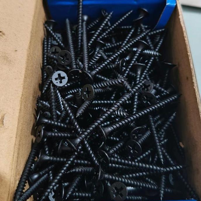 Ready Skrup Gypsum (6 x 2)  Panjang 5 cm Per Dus - untuk Lembaran Gypsum Dinding & Plafon