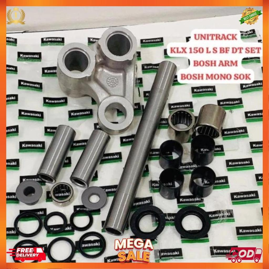 UNITRACK UNITREK MONOSHOCK KLX 150 S L BF DT TREKER SET BOSH ARM AREM KAWASAKI PROLINK SET BOS MONO 