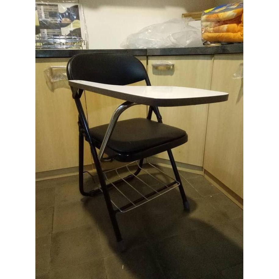 kursi kantor murah kuliah belajar meja lipat chitose rekondisi bandung