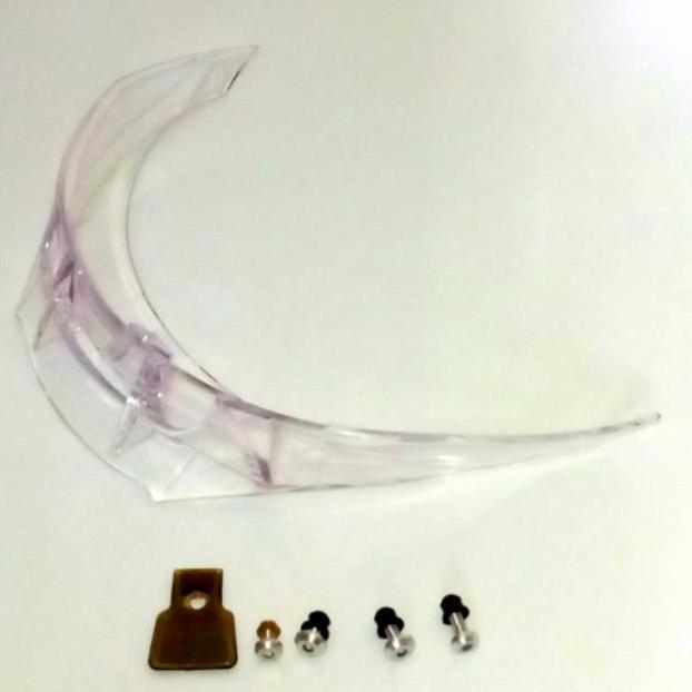 PROMO TERBARU Spoiler Helm Yamaha Vixion New / Spoiler helm yamaha model 3D