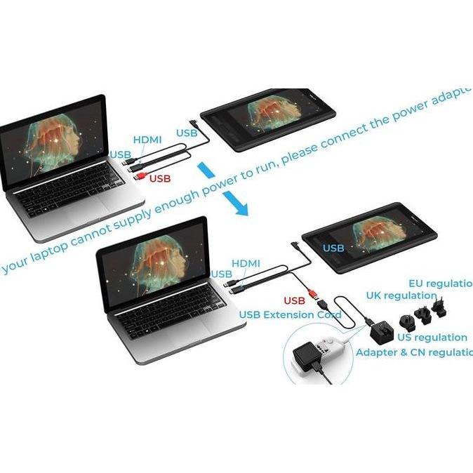 XP-Pen Artist 12 I PRO - Drawing Monitor Pen Display Graphic Monitor Original