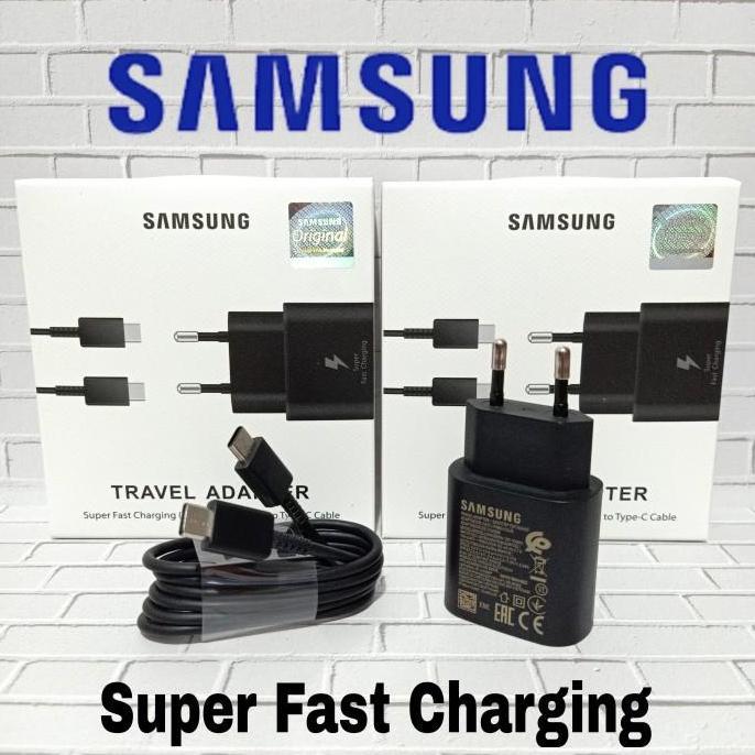 Adaptor Kepala Charger Samsung A33 A53 A73 M23 M33 M53 5G 25W Original