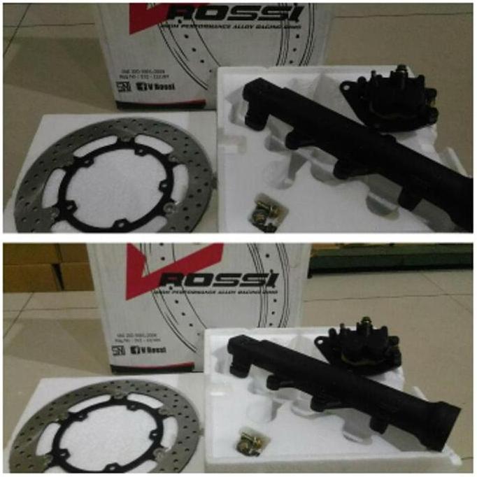 Paket Double Disc Tabung Kiri R25 Mt25 Disc Cakram Depan Kaliper R25 Baru