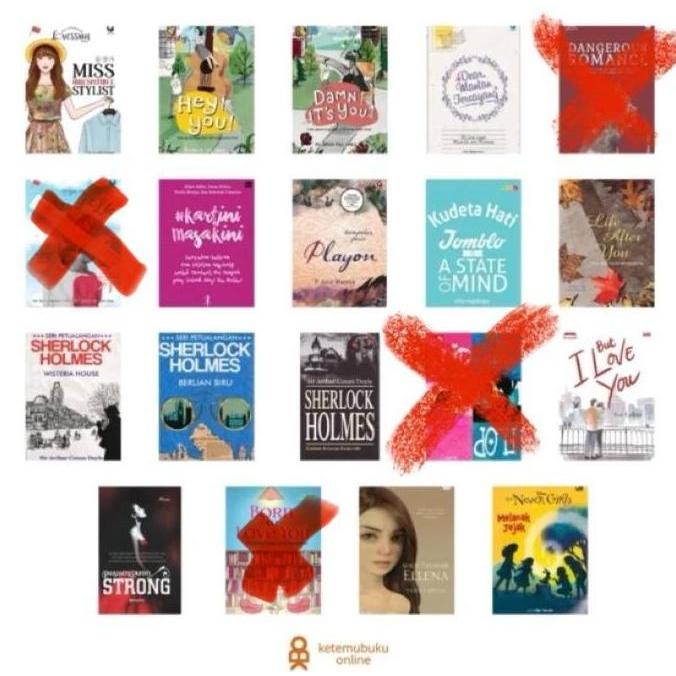 Obral Novel Murah, 25 ribu, Novel Asli, Novel Obral
