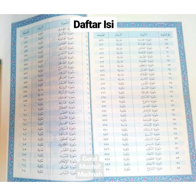 Al Quran Mushaf Madinah Ukuran 30x20 cm Asli Cover Hitam FW