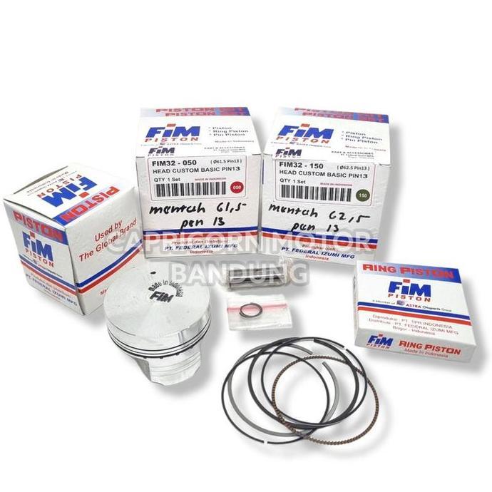 Piston Kit Mentah Custom Big Besar Fim32 Pen 13 Fim Izumi Mentahan Diskon