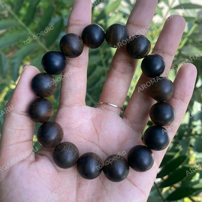 Gelang Gaharu 14 MM - Gaharu Aquilaria Malaccensis