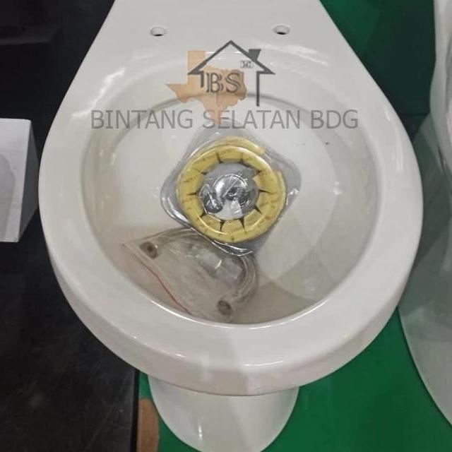 Diskon Kloset Duduk / Closet / Monoblok / Toilet Volk 660 Fullset Jet Shower