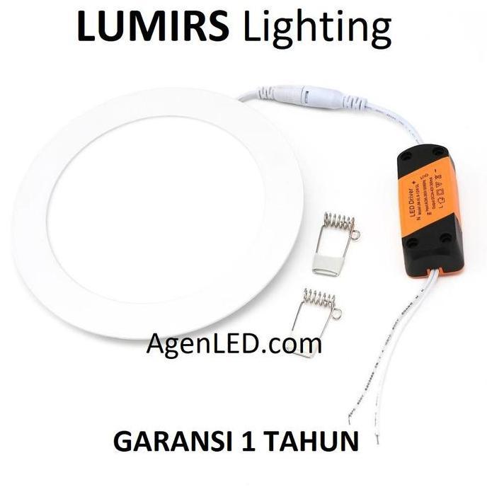 Lumirs Lampu Downlight Led Panel 12W 4000K 12 Watt Bulat Inbow 4000 K