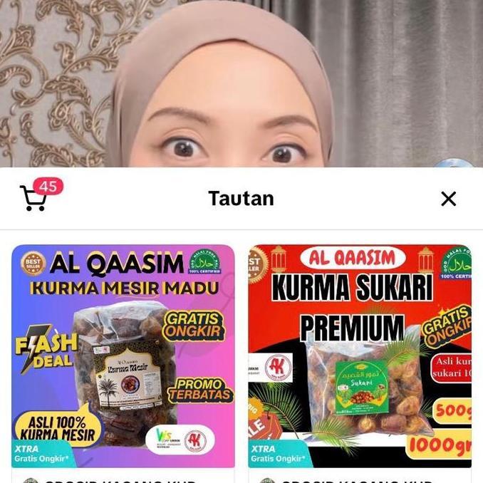 KURMA MESIR PREMIUM 1 KG KURMA MESIR MADU 1KG KURMA MESIR 1KG