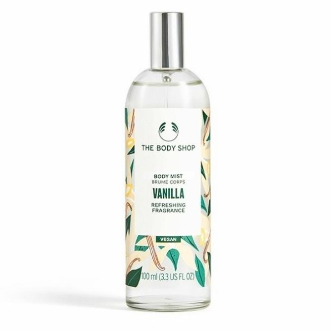 Bytxi- The Body Shop Original Vanilla Body Mist 100Ml