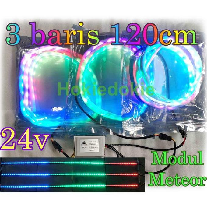 Led RGB Multi Mode Tail Lamp 3 Baris 12v 24v