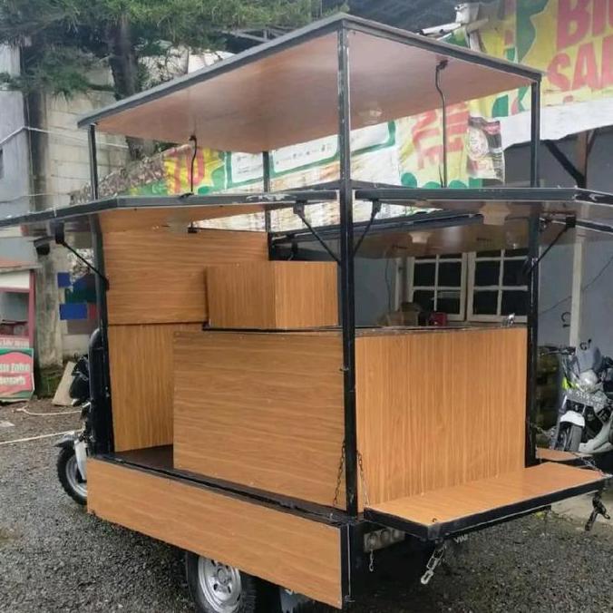 Terlaris Gerobak Motor Jualan Food Truck,Food Truck Motor Roda Tiga,Gerobak Jualan Motor Roda Tiga,B