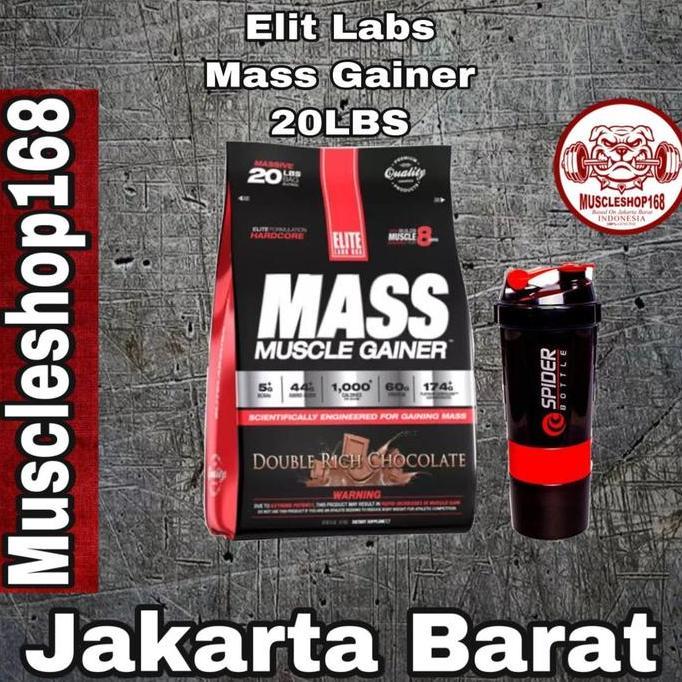 Capslock- Elite Labs Mass Muscle Gainer 20 Lbs
