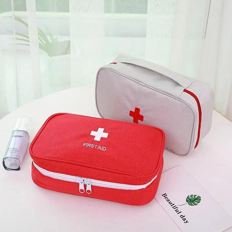 Portable Medium Bag First Aid Pouch Survival Kit Car Emergency Kit Empty First Aid Box Medical Suppl
