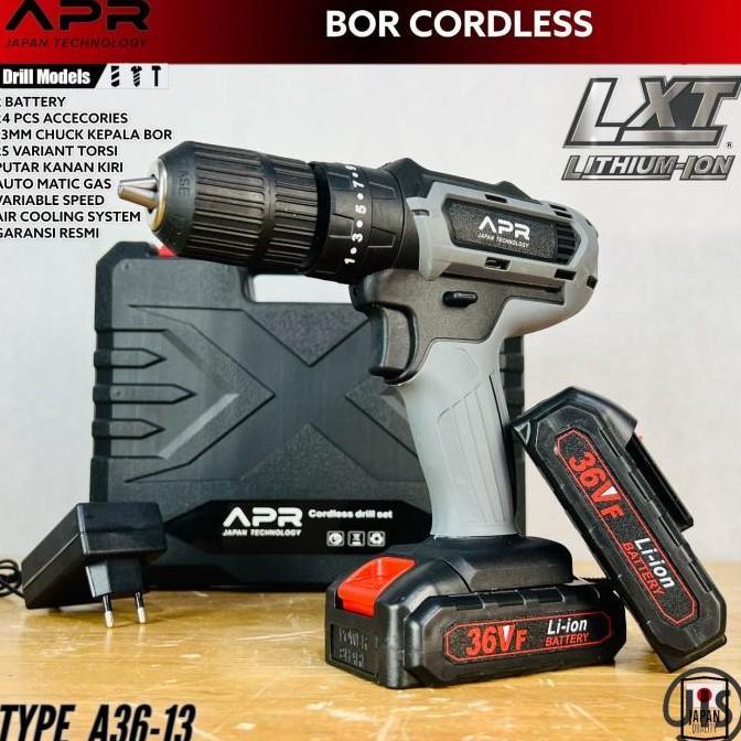 KOREA impact drill baterai cordless mesin bor beton besi kayu NRT PRO