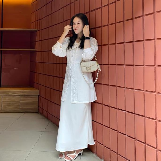 Bora Tunik Linen Tunic Renda Byvitafa.Id Allshop