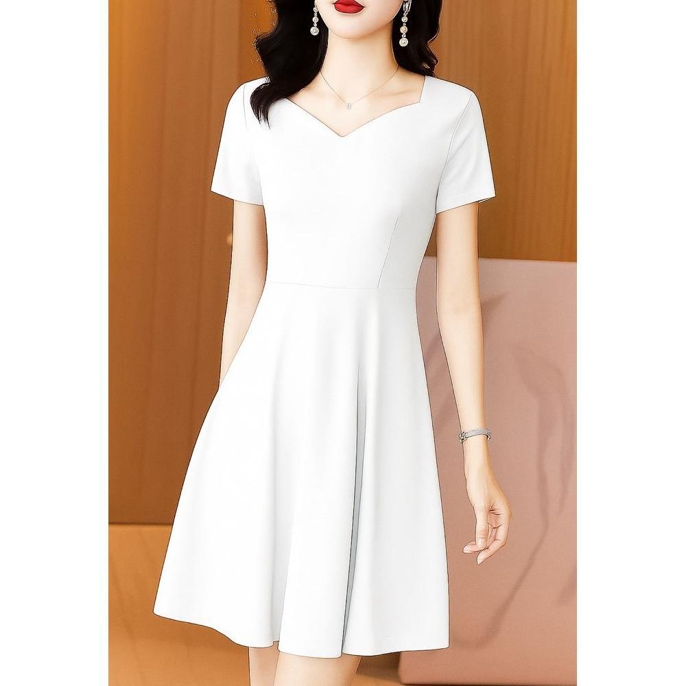 NEW PRODUCT CALISTA DRESS PESTA KONDANGAN SCUBA PREMIUM FLARE