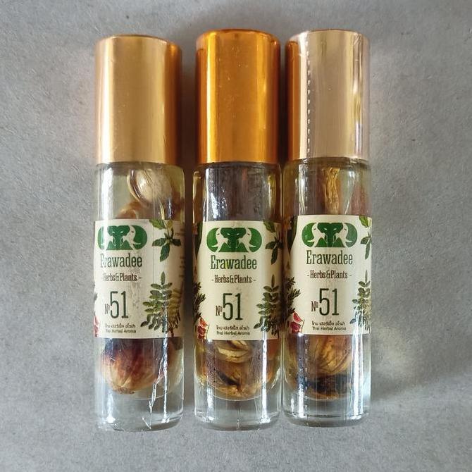 Capslock- Erawadee 51 Inhaler Herbal Promo Minyak Angin Thailand Original