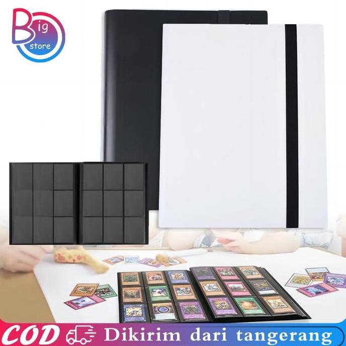 hribarkah631 - koleksi buku photocard 360pcs 9 slot buku koleksi kartu a4 album foto card album kart