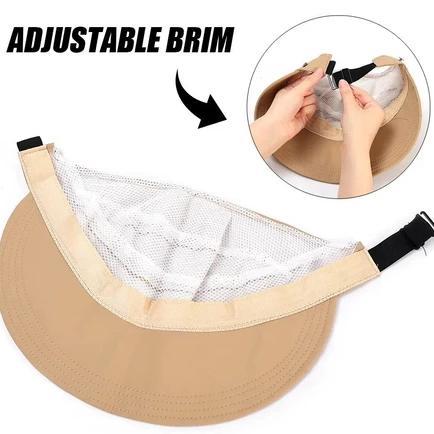 Big Sale Wavvy Topi Olahraga Wanita/Topi Anti Uv/Topi Wanita Korea Style/Topi Pantai Wanita Berhijab