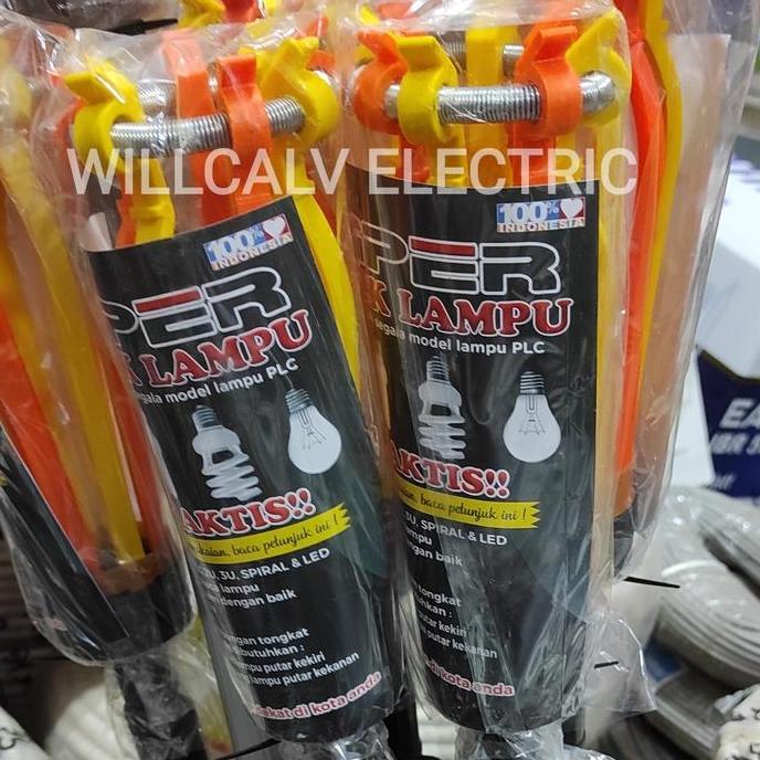 Weare- Tongkat Lampu / Tongkat Pasang Lampu / Stick Lampu/Tongkat Ganti Lampu
