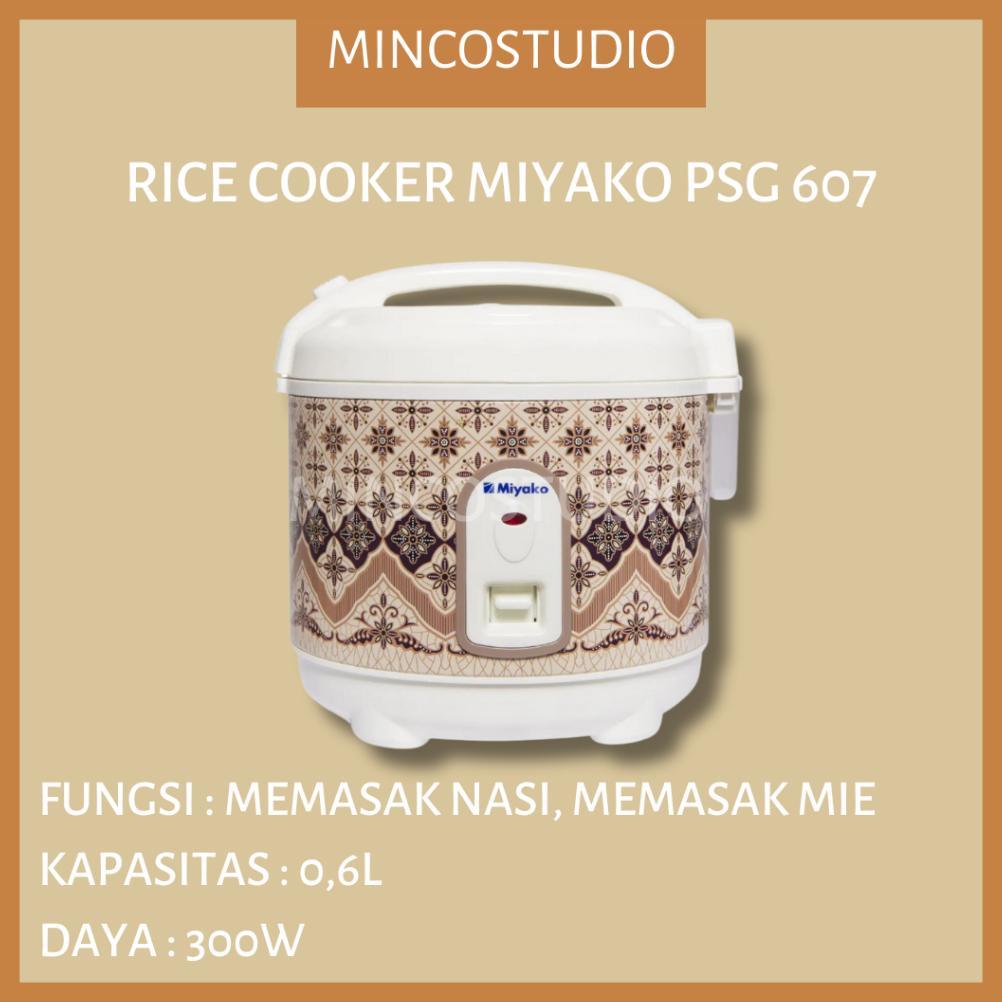 cuci gudang rice cooker psg 607 batik 0,63l / rice cooker kecil / rice cooker miyako batik / penanak