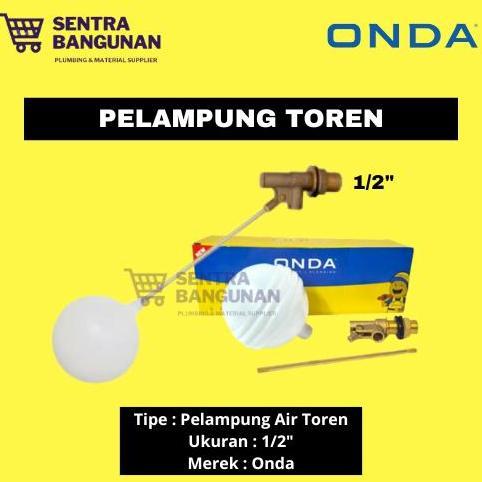 Miliki Pelampung Onda / Floater Onda / Pelampung Kuningan Onda / Tangki Toren