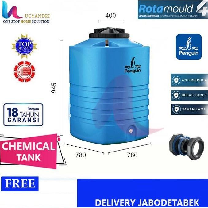Spesial Penguin Tangki Air Kotak Te 55 Kimia Kotak Toren Chemical