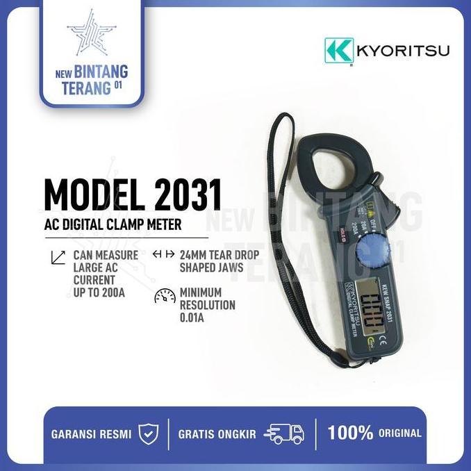 DIGITAL CLAMP METERS AC KYORITSU 2031