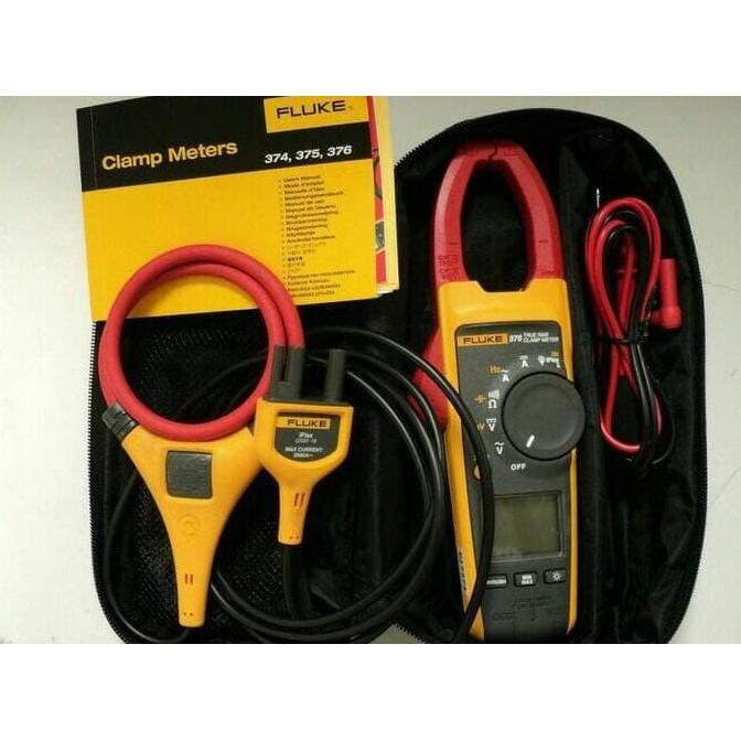 FLUKE 376 AC/DC CLAMP METER, TRUE RMS CLAMP METER FLUKE