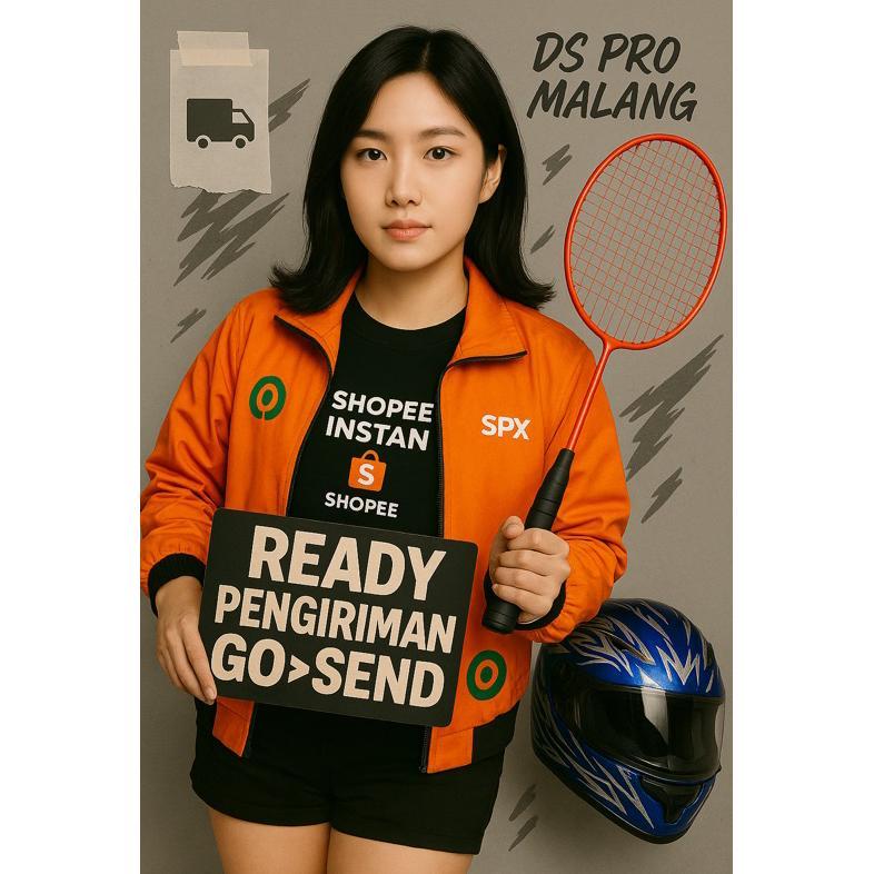 New Product Raket Badminton Carbon Flow Series Tarikan Mesin 25 Lbs